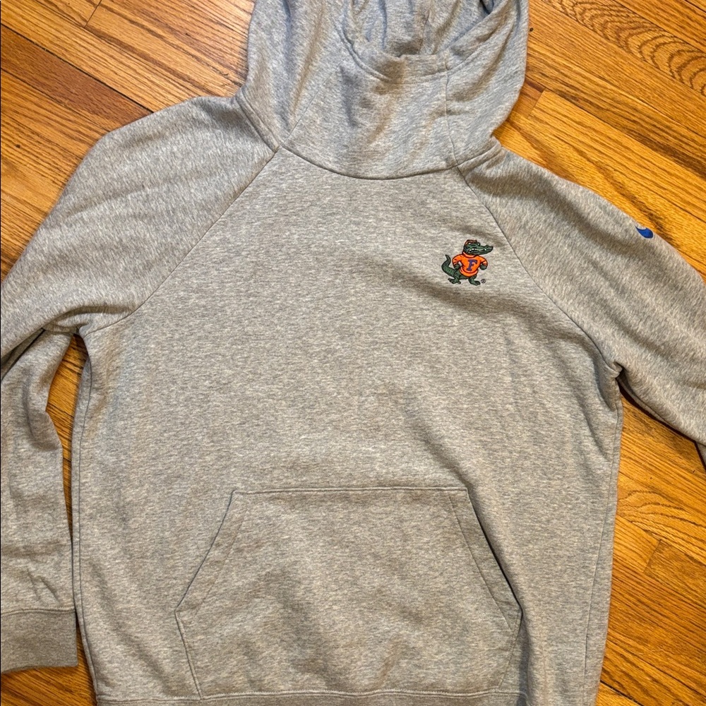 barely worn bike hoodie w scoop neck??